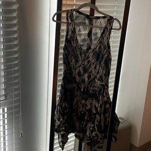 Allsaints patterned Victorian dress